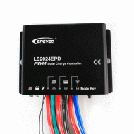 Ρυθμιστής φόρτισης Controler EPSOLAR LS2024EPD 12/24V 20Α PWM για φωτοβολταϊκά