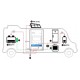 Ρυθμιστής φόρτισης φωτοβολταϊκών MPPT 260W/12V & 520W/24V 20A Epsolar DR-2210N-DDS για 2 μπαταρίες
