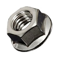 Παξιμάδι φλατζωτό INOX DIN 6923 Μ10 στιβαρής κατασκευής για στήριξη φωτοβολταϊκών