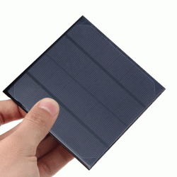 Μικρό φωτοβολταϊκό πάνελ Smm-9V-2W 100x95mm κατάλληλο για πειράματα, σχολικές ασκήσεις κ.α.
