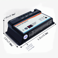 Ρυθμιστής φόρτισης Epsolar Epipdb-Com 10A 12V/24V για φωτοβολταϊκά συστήματα