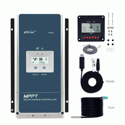 Ρυθμιστής φόρτισης Tracer-6420An 60Α 12/24/36/48V για φωτοβολταϊκά πάνελ