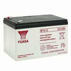Μπαταρία μολύβδου Yuasa Np12-12 12Ah 12V για χρήση stand by, ups, συστήματα ασφαλείας κ.α.