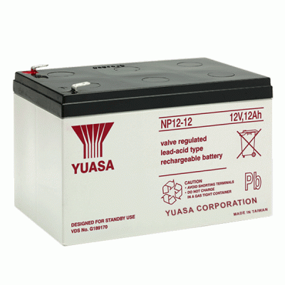 Μπαταρία μολύβδου Yuasa Np12-12 12Ah 12V για χρήση stand by, ups, συστήματα ασφαλείας κ.α. Μπαταρία μολύβδου Yuasa Np12-12 12Ah 12V για χρήση stand by, ups, συστήματα ασφαλείας κ.α.
