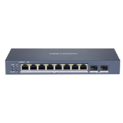 Smart managed Ethernet Hikvision DS-3E1510P-SI10 port Gigabit Switch Ultra Series 8 x 1000 PoE+ 30W