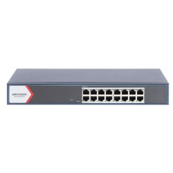 Smart Managed Ethernet Gibabit Hikvision DS-3E1516-EI V3 16 port Switch 16 x 10/100/1000 με ενσωματωμένο τροφοδοτικό 12W 230VAC