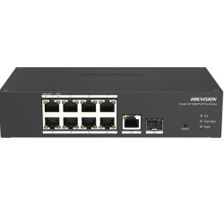 Switch με 8 Θύρες Gigabit (1Gbps) Ethernet ikvision DS-3T1310P-SI/HS Managed L2 PoE εμβέλεια έως 300m