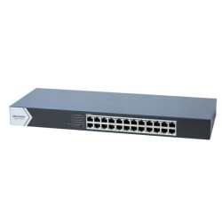 Ethernet Gibabit Switch Hikvision DS-3E0524-E(C)  plug & play 24x 10/100/1000 48 Gbps backplane μεταλλικό περίβλημα