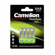 Μπαταρία επαναφορτιζόμενη AAA Camelion Always Ready R03Aaa800Mah-Bp4 1,2V 800 mAh