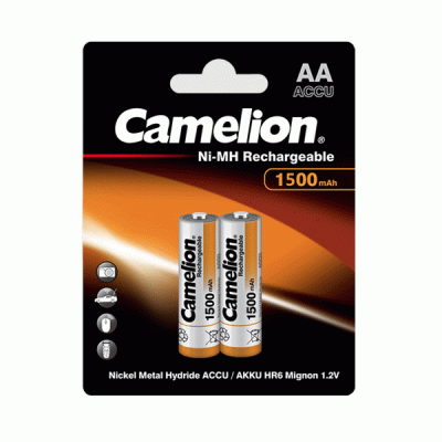 Μπαταρία επαναφορτιζόμενη AA Camelion Nh-Aa1500- Bp2 1,2V 1500mAh