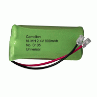 Μπαταρία Camelion C105 Ni-Mh 2Nh-Aaa800Bmu Ni-MH 2.4V 800mAh Universal για ασύρματο τηλέφωνο