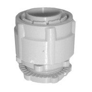 Ρακόρ πλαστικό B22 για χέλιφλεξ & σπιράλ PVC Ø18mm Ρακόρ πλαστικό B22 για χέλιφλεξ & σπιράλ PVC Ø18mm