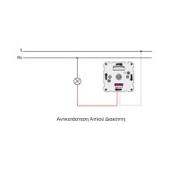 Smart Dimmer – Ροοστάτης universal 400W λευκός, με τοπικό & απομακρυσμένο έλεγχο, για όλα τα φορτία, ιδανικός για LED & Retrofit LED, με soft start