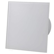 Εξαεριστήρας μπάνιου AirRoxy Standard 8W 230V Ø100 93 m³/h 50Hz 28db με λευκή ματ γυάλινη πρόσοψη