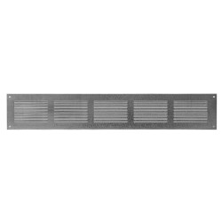 Περσίδα εξαερισμού ασημί μεταλλική 500x150mm Europlast MR5015ZN με πλέγμα προστασίας Περσίδα εξαερισμού ασημί μεταλλική 500x150mm Europlast MR5015ZN με πλέγμα προστασίας