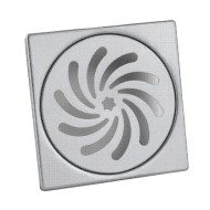 Σχαράκι μεταλλικό για σιφώνια 100x100mm χρώμιο μεγάλης δυνατότητας απορρόφησης των υδάτων Σχαράκι μεταλλικό για σιφώνια 100x100mm χρώμιο μεγάλης δυνατότητας απορρόφησης των υδάτων