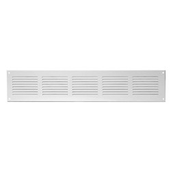 Περσίδα εξαερισμού λευκή μεταλλική 500x150mm Europlast MR5015 με πλέγμα προστασίας Περσίδα εξαερισμού λευκή μεταλλική 500x150mm Europlast MR5015 με πλέγμα προστασίας