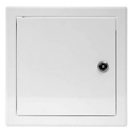 Πορτάκι πρόσβασης Europlast RLMA4040 400x400mm λευκό μεταλλικό με κλειδαριά