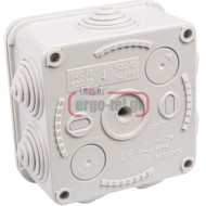Κουτί διακλάδωσης εξωτερικό MARLANVIL 003 80X80X45mm στεγανό IP44 τετράγωνο