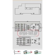 Βάση για ρελέ τύπου λυχνίας 14ποδών (τύπος 57.04) MT94-4 (Κίνας)