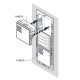 Μεγάφωνο URMET 1148/75 IP42 με διαστάσεις 90 x 90 mm