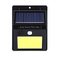 Ηλιακό φωτιστικό KSL-COB48D 48LED 150Lm με 3 επιλογές λειτουργίας & αισθητήρα κίνησης στεγανό IP65