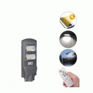 Αυτόνομο ηλιακό φωτιστικό LED 60W ψυχρό φως 6000k με αισθητήρα κίνησης στεγανό IP65