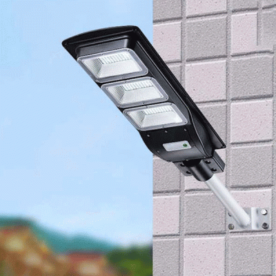 Αυτόνομο ηλιακό φωτιστικό LED 90W 62,5x24cm με αισθητήρα κίνησης ψυχρό φως 6000k στεγανό IP65