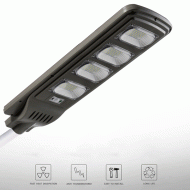 Αυτόνομο ηλιακό φωτιστικό LED 120W με αισθητήρα κίνησης ψυχρό φως 6000k στεγανό IP65