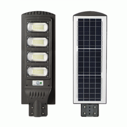 Αυτόνομο ηλιακό φωτιστικό LED 120W με αισθητήρα κίνησης ψυχρό φως 6000k στεγανό IP65