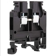 Κλέμμα ράγας έγχρωμη - μαύρη 4mm KUT 4 BLACK