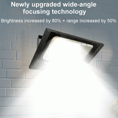 Ηλιακός προβολέας LED Hsl-1909-100W (Lo-Sl1909) ψυχρό φως 6000k με τηλεχειριστήριο