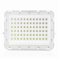Ηλιακός αυτόνομος προβολέας Led 100W με ψυχρό φως 6000k πλαστικός Hsl-3855 και τηλεχειριστήριο