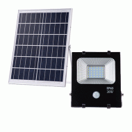 Ηλιακός προβολέας LED αυτόνομος Hsl-Tgd-3520-20W ψυχρό φως 6000k με αισθητήρα κίνησης