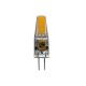 Λάμπα led G4 SMD σιλικόνης 2.5W 12VAC/DC 3000k θερμό λευκό φως ντιμαριζόμενη δέσμης 360° 220 lumen