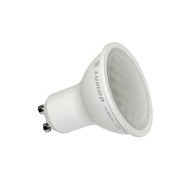 Λάμπα LED GU10 ισχύος 2.5W 230V κίτρινο φως δέσμης 105° με σώμα αλουμινίου και ματ κάλυμμα