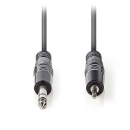Kαλώδιο ήχου NEDIS COTH23205GY15 6.35 mm αρσενικό - 3.5 mm αρσενικό 1.50m ιδανικό για ενισχυτές κ.α.
