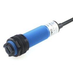 Φωτοκύτταρο Φ18 G18-3C5PC PNP 10-30V DC πλαστικό για ανίχνευση μέσω δέσμης πομπού-δέκτη