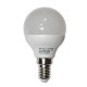 Λάμπα led G45 σφαιρική Ε14 ισχύος 7W 230V 6200k λευκό ψυχρό φως 700lm δέσμης 180° με ματ κάλυμμα
