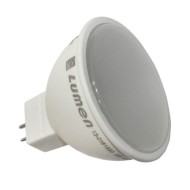 Λάμπα led MR16 GU5.3 3W 12V ac/dc 3000k θερμό λευκό φως δέσμης 110° 250 lumen Ø50mm