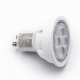 Λάμπα Led GU10 Ø50mm 10W 230V θερμό φως 3000k 1000lm δέσμης 38° ντιμαριζόμενη Λάμπα Led GU10 Ø50mm 10W 230V θερμό φως 3000k 1000lm δέσμης 38° ντιμαριζόμενη