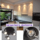 Λάμπα Led GU10 Ø50mm 10W 230V θερμό φως 3000k 1000lm δέσμης 38° ντιμαριζόμενη Λάμπα Led GU10 Ø50mm 10W 230V θερμό φως 3000k 1000lm δέσμης 38° ντιμαριζόμενη