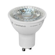 Λάμπα LED GU10 5W 230V AC θερμό λευκό φως 2700k 500 Lumen δέσμης 30° Ø50mm