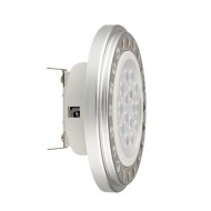 Λάμπα led τύπου AR111 ισχύος 15W 12VAC/DC 3000k θερμό λευκό φως ντιμαριζόμενη δέσμης 38° 1500lm
