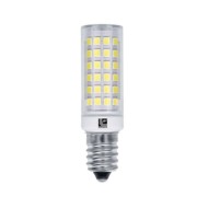 Λάμπα led SMD καλαμπόκι Ε14 9W 230V 3000k θερμό φως δέσμης 360° 900lm με διάφανο κάλυμμα