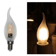 Διακοσμητική λάμπα led COG κεράκι ματ με μύτη Ε14 ισχύος 6W 230V 2800k θερμό λευκό φως 660lm Διακοσμητική λάμπα led COG κεράκι ματ με μύτη Ε14 ισχύος 6W 230V 2800k θερμό λευκό φως 660lm