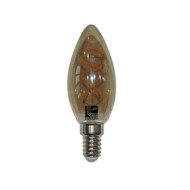 Διακοσμητική λάμπα LED COG SPIRAL κεράκι E14 4W 230V ντιμαριζόμενη 2100k θερμό φως 240lm