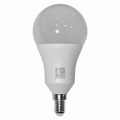 Λάμπα Led αχλάδι Ε14 12W ενδιάμεσο λευκό φως 4000Κ δέσμης 220° 1220 lumen με γαλακτούχο κάλυμμα