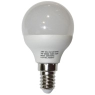 Λάμπα LED σφαιρική E14 7W 230V θερμό λευκό φως 3000k 700 Lumen δέσμης 220° 20000h