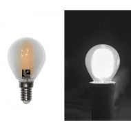 Λάμπα led filament σφαιρική Ε14 COG 4W 230V 4000k ενδιάμεσο φως δέσμης 360° 460lm με ματ κάλυμμα